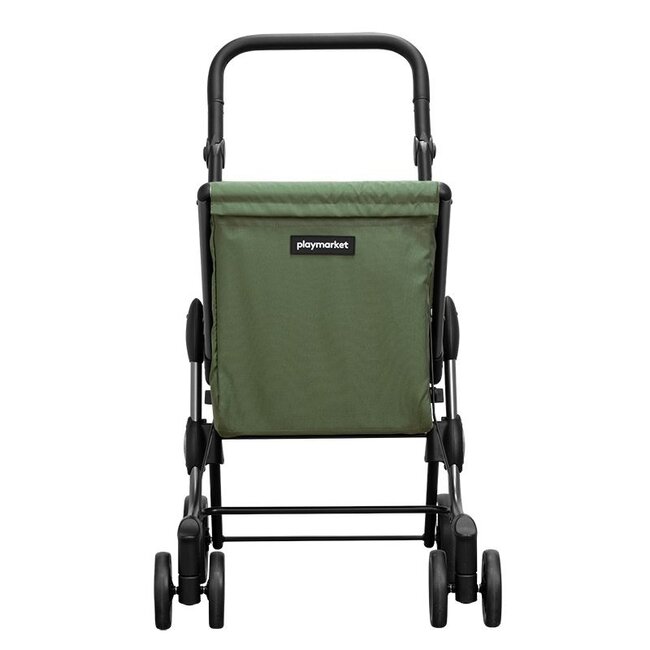 Playmarket We Go Premium Boodschappentrolley - Groen