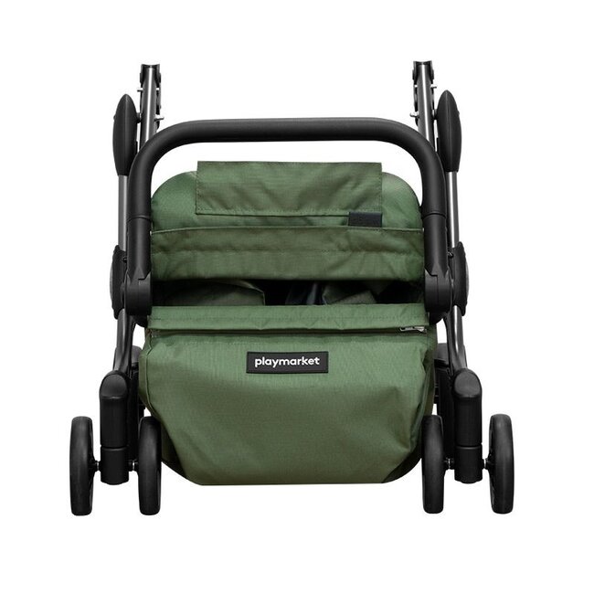 Playmarket We Go Premium Boodschappentrolley - Groen