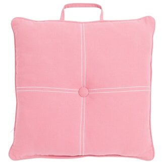 Linen & More Jilly With Handle stoelkussen roze 40x40cm+5cm