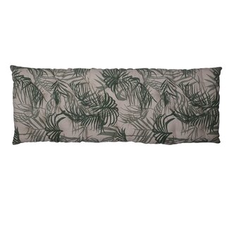 Linen & More Palm Leaf bankkussen groen 40x120x5cm