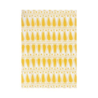 Linen & More Drop Keukenhanddoek geel 50x70cm (set of 3)