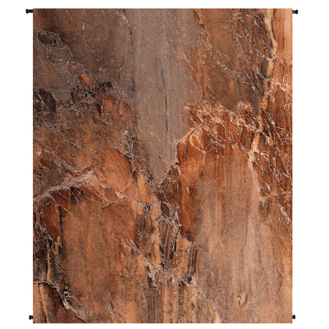 Linen & More rood Stone Wandkleed fotoprint 120x140cm