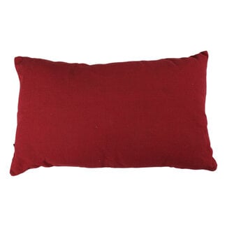 Linen & More Cushion Indi 30x50 red