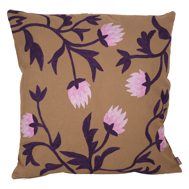 Linen & More Cushion Kate 60x60 grape