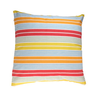 Linen & More Cushion Elena 50x50 yellow-orange-red