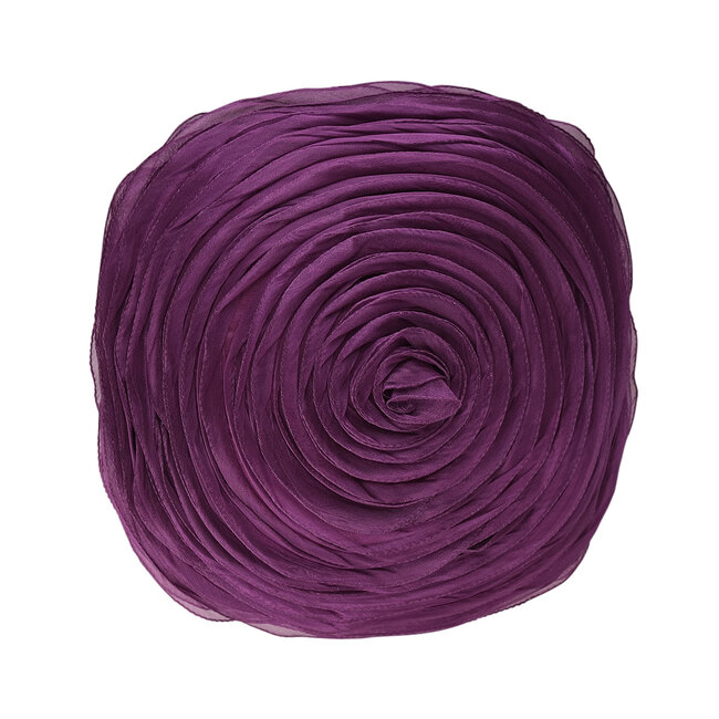 Linen & More Cushion Bella 40 dia. grape