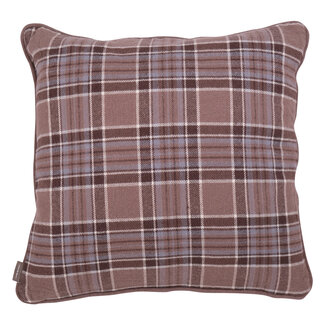 Linen & More Cushion Wales 45x45 brown-taupe