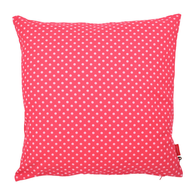 Linen & More Cushion Duo Dot 45x45 red