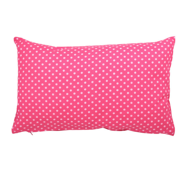 Linen & More Cushion Duo Dot 30x50 fuchsia