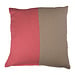 Linen & More Cushion Shanti Half Half 45x45 pink