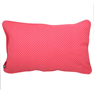 Linen & More Cushion Lizzy 30x50 red