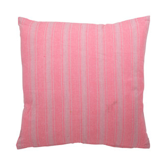 Linen & More Cushion Linen Stripe 45x45 pink