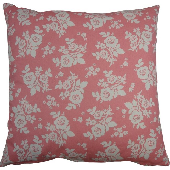 Linen & More Cushion Single Rose 45x45 light rouge