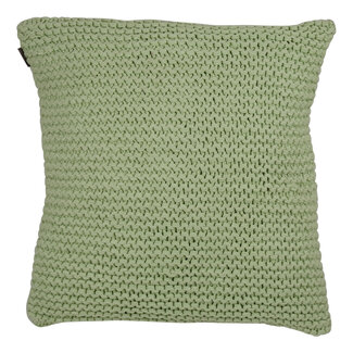 Linen & More Cushion Knit 45x45 light green
