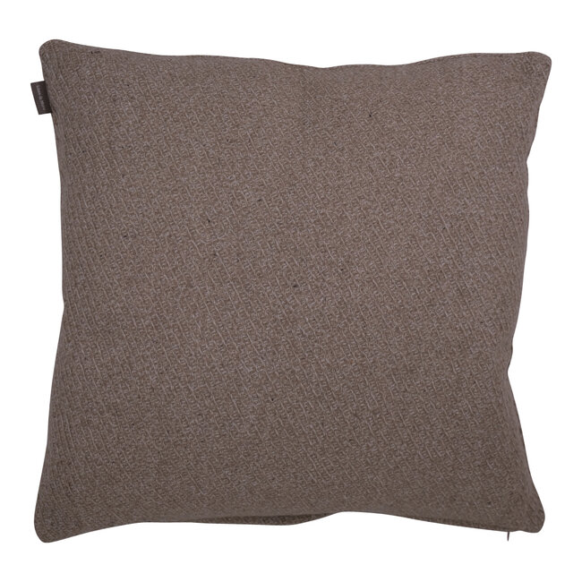 Linen & More Cushion Oxford Wool 45x45 Beige