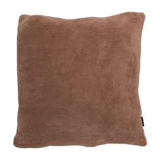 Linen & More Ottawa dark taupe cushion 45 cm x 45 cm