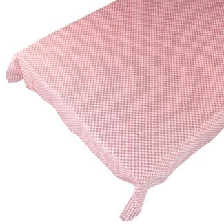 Linen & More Dutch Check Tablecloth Textile red 140x250cm