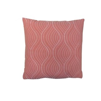 Linen & More Burton Stitch Peach 45x45 cm