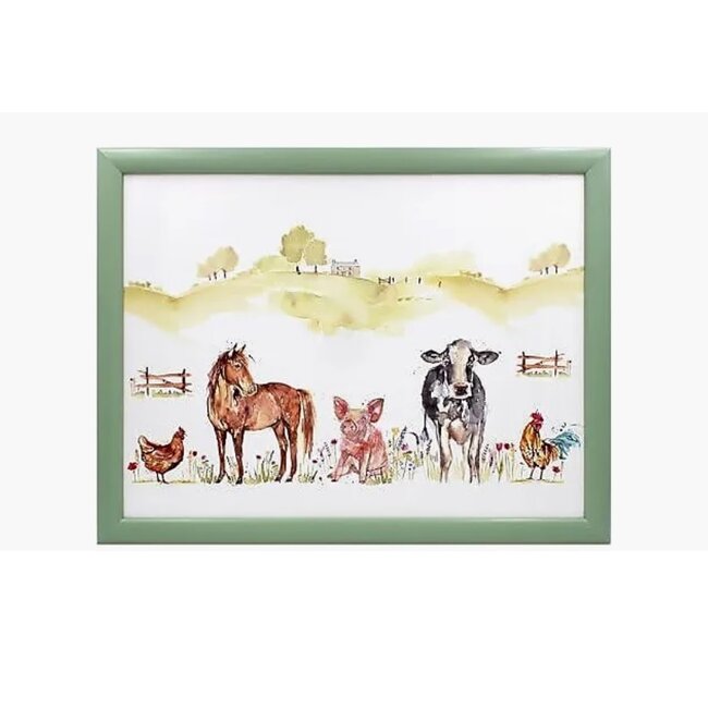 Lesser & Pavey Schootkussen boerderijdieren 43 x 33 x 6.5 cm