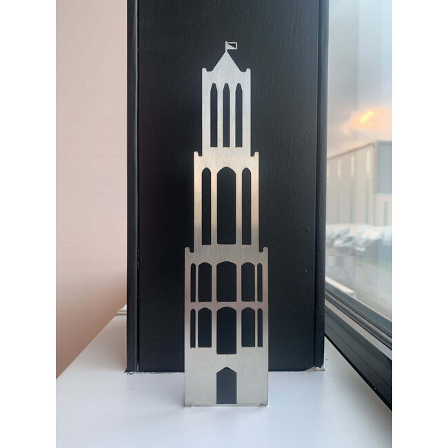 Siermetaal De Domtoren van Utrecht | 60 cm x 32 cm