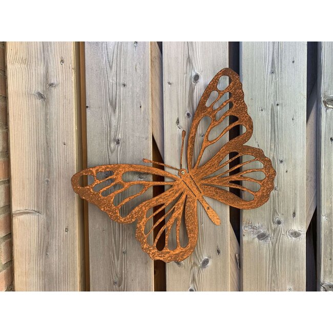 Siermetaal  Tuindecoratie vlinder | Medium 29.2 cm x 40.0 cm