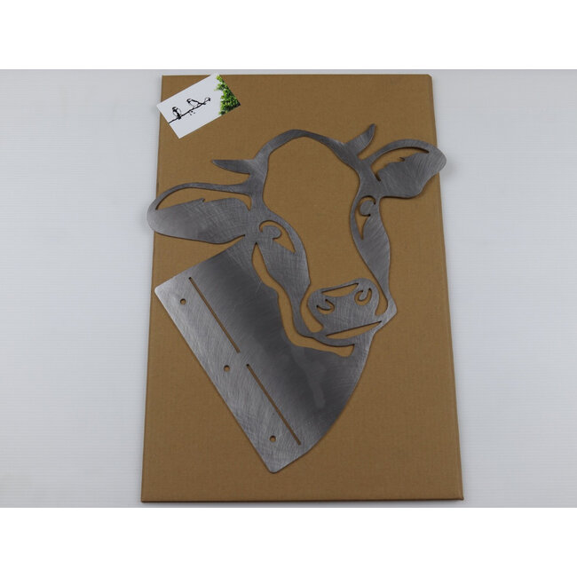 Siermetaal Tuindecoratie Berta de koe | 36.6 cm x 34.1 cm