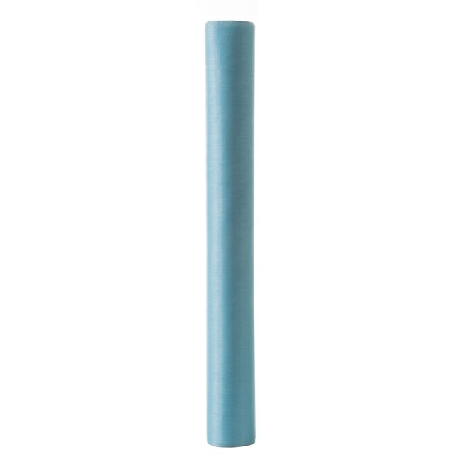 2Lif Organza Tafelband blauw 30cmx3mtr (rolled)