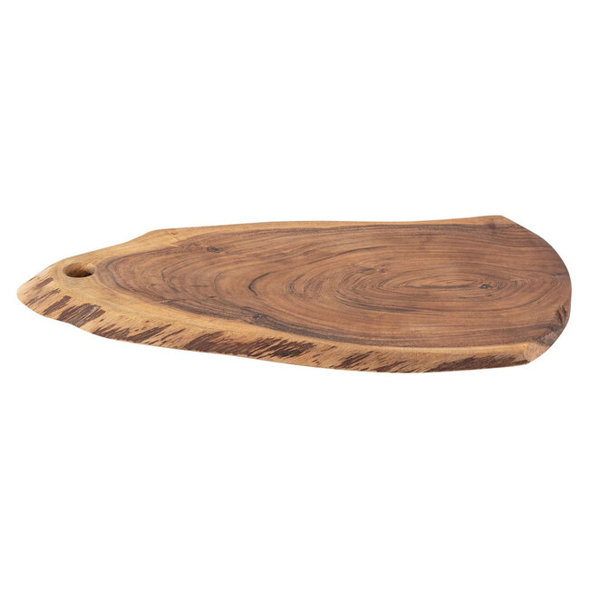 Dream-Living Boomschijf Serveerplank 4-delig Set - Acacia Massief Hout - 52 x 24 x 2 cm