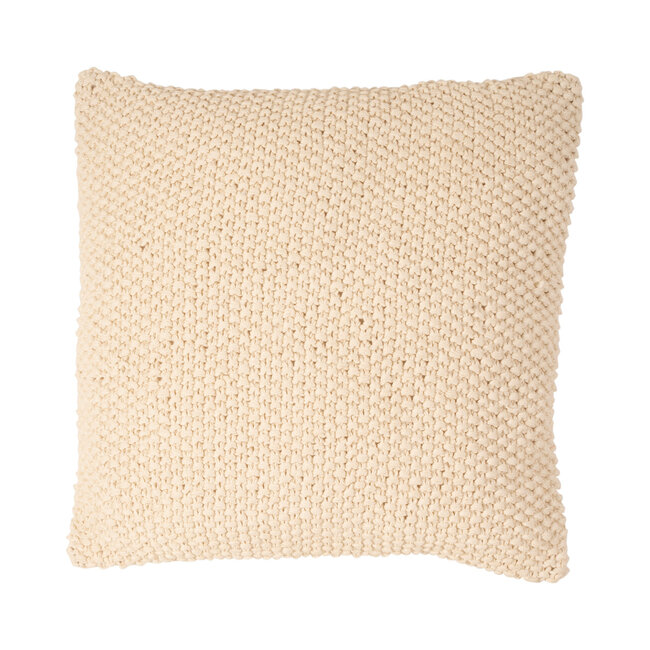 Linen & More Hayley kussen beige 45x45cm