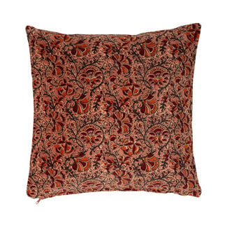 Linen & More Joha cushion pink/red/orange 45x45cm