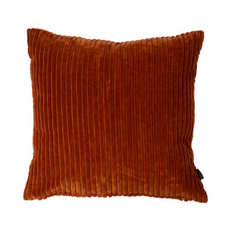 Linen & More Cushion clark corduroy orange 45x45cm