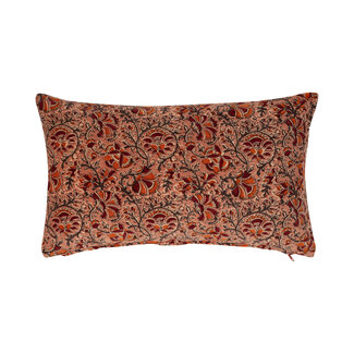 Linen & More Joha cushion pink/red/orange 30x50cm