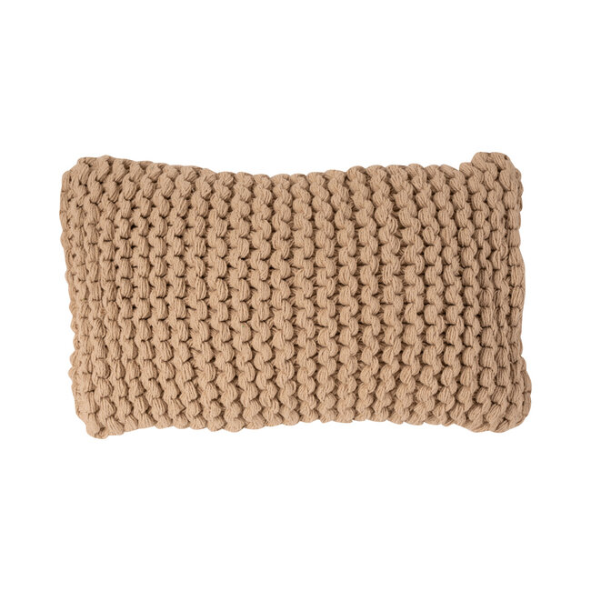 Linen & More Kian Rope kussen beige 30x50cm