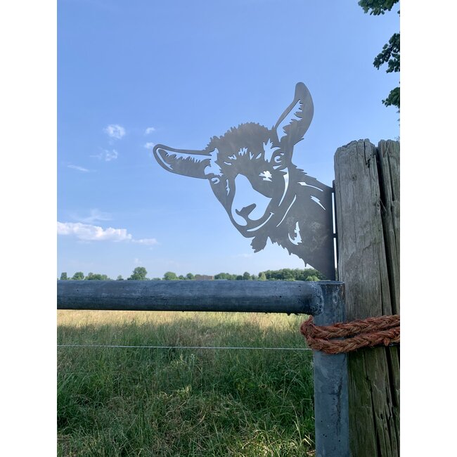 Siermetaal Tuindecoratie De Geit 37.5cm x 37.4cm