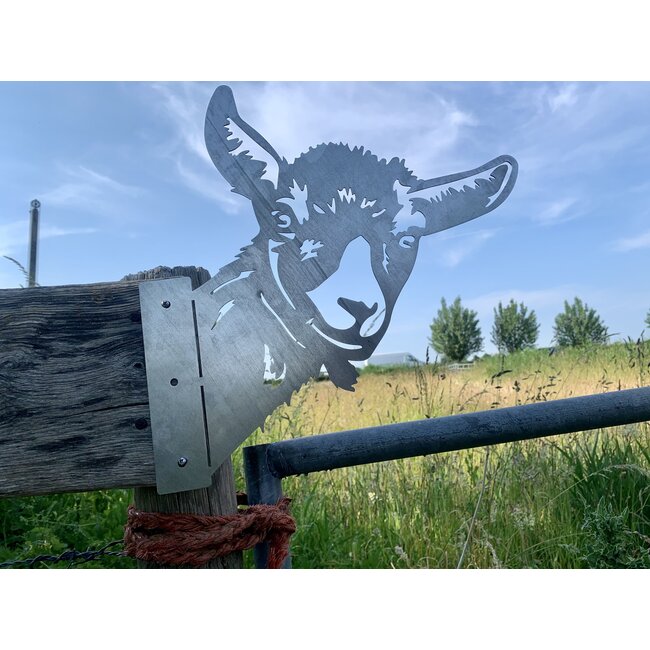 Siermetaal Tuindecoratie De Geit 37.5cm x 37.4cm