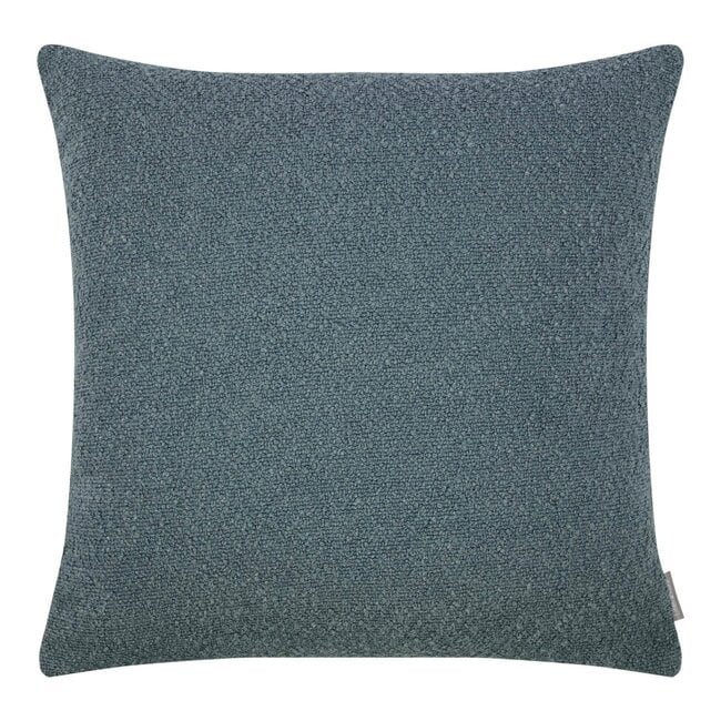 Linen & More King Bouclé Kussen ijs blauw 45x45cm