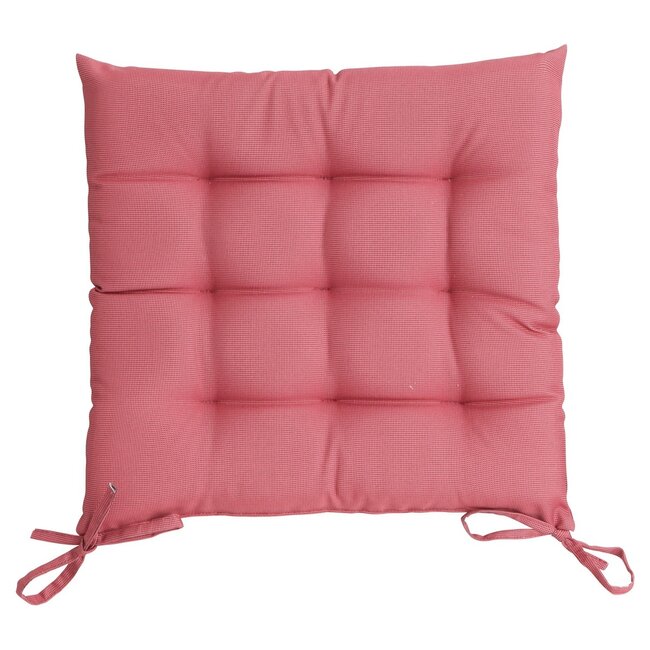 2Lif St. Maxime Outdoor stoelkussen roze 40x40cm+3cm