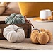 Dream-Living Set van 3 decoratieve pompoenen - herfstdecoratie