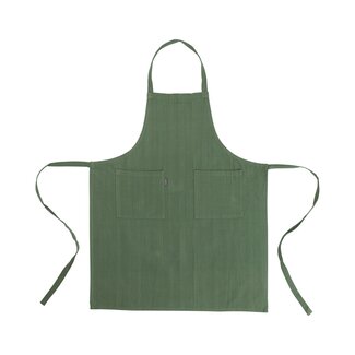 Linen & More Indi Schort army groen 75x90cm