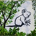 Siermetaal Tuindecoratie metalen Koala op tak| 40 cm 28 cm