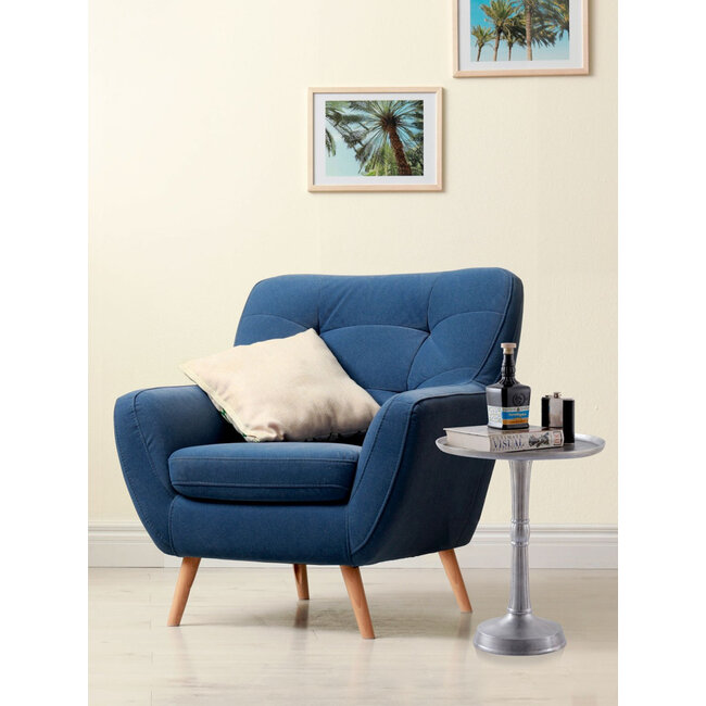 Dream-Living Set van 2 design bijzettafels rond ø 44x53 cm