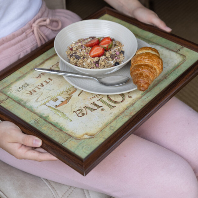 Creative Tops Schootkussen -laptray olijf 44 cm