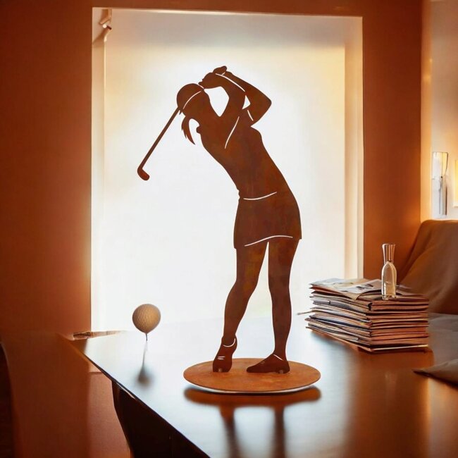 Dream-Living Handgemaakte golfster  roest 40 cm