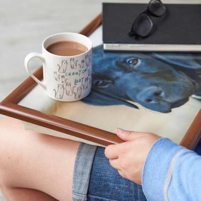 Creative Tops Schootkussen laptray zwarte labrador 44 cm