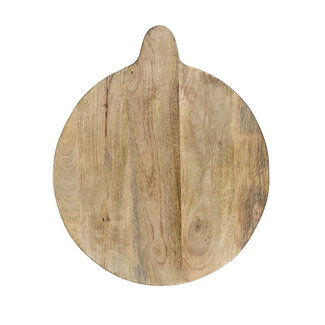 Mars & More snijplank mango hout rond poot dia 40cm*