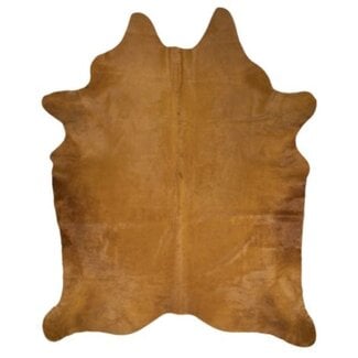 Mars & More vloerkleed koe gekleurd cognac 250cm