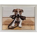 Mars en More Schootkussen Jack Russell met riem 43 cm