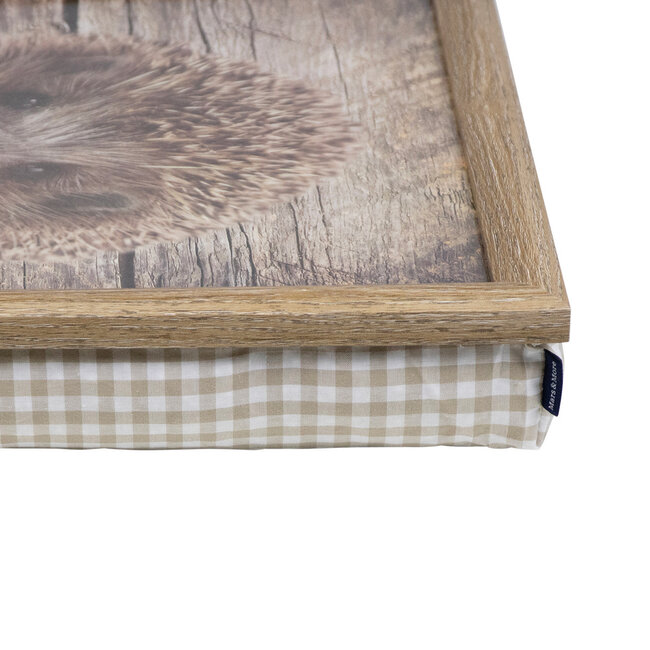 Mars en More Laptray-  schootkussen egel 43cm