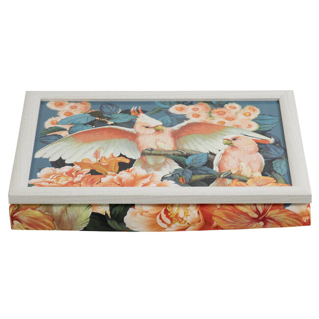 Mars en More Laptray schootkussen fleury kaketoe 43cm