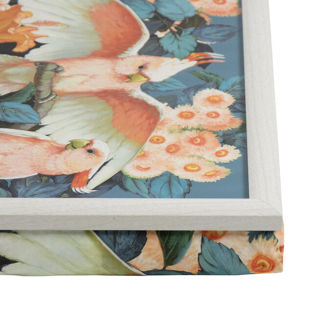 Mars en More Laptray schootkussen fleury kaketoe 43cm